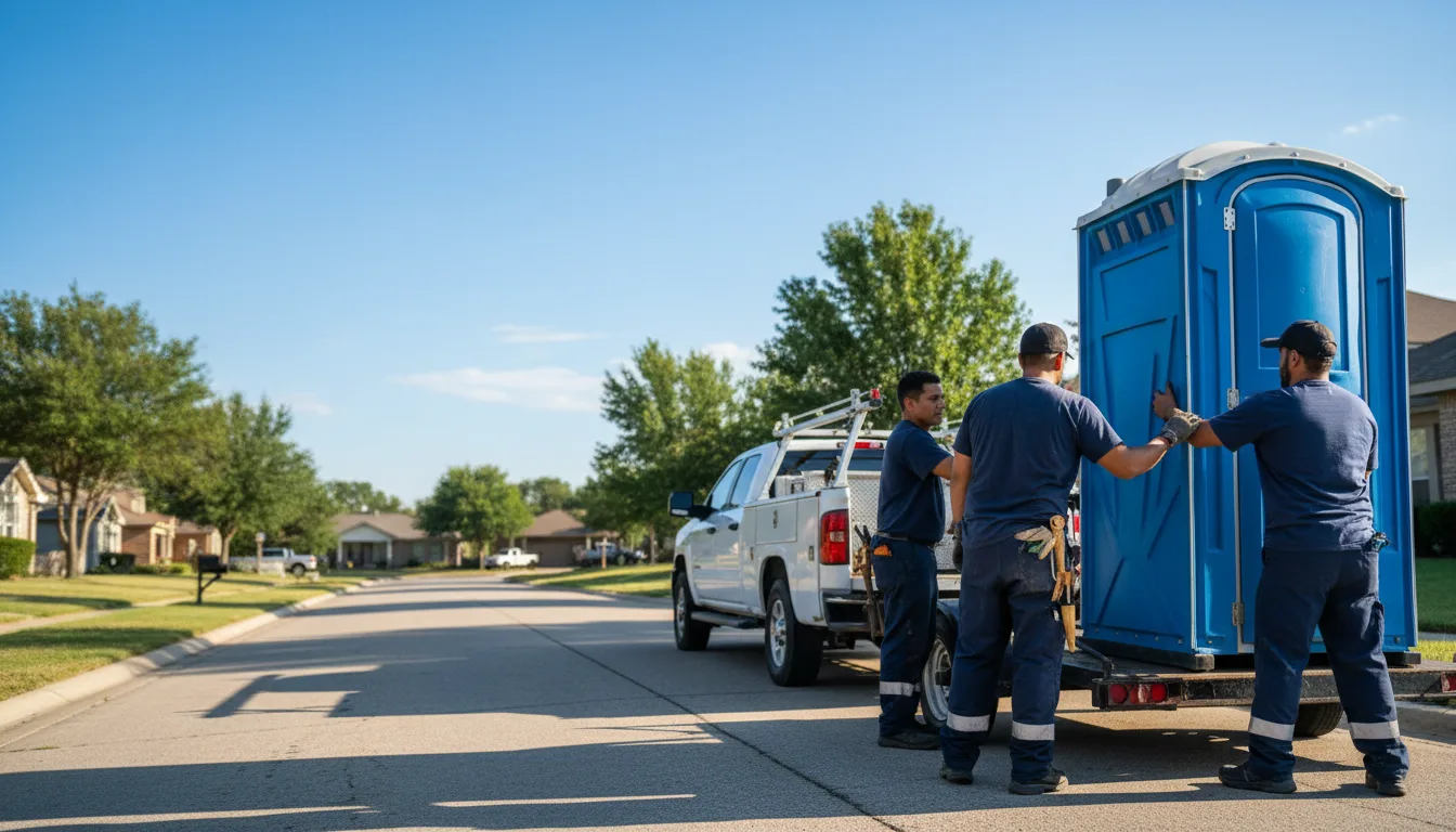 Portable Toilet Rental in Des Moines, IA near me